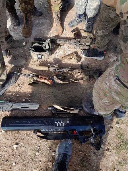 Трофеї сирійських повстанців