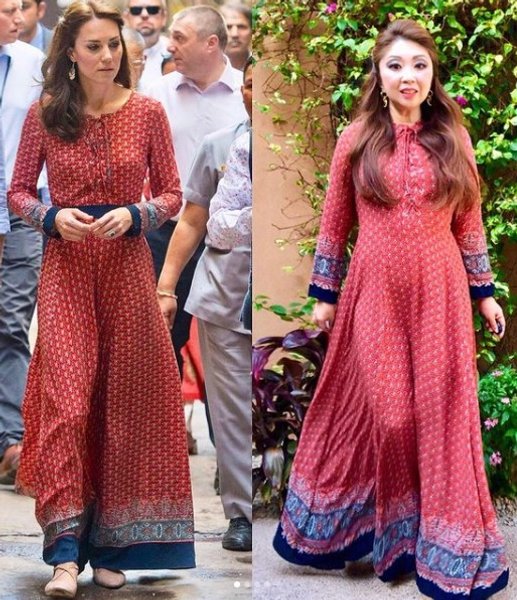 Кейт Миддлтон, Lady Janelle, копия