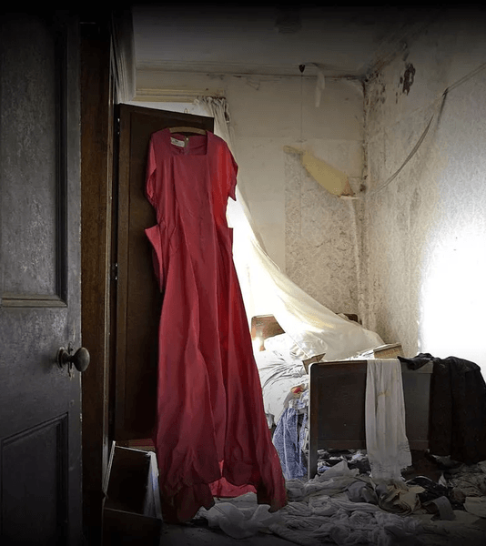 Покинутий особняк в Уельсі, маєток, особняк, дім, старовинні листи, записки, занедбана будівля, застигло в часі