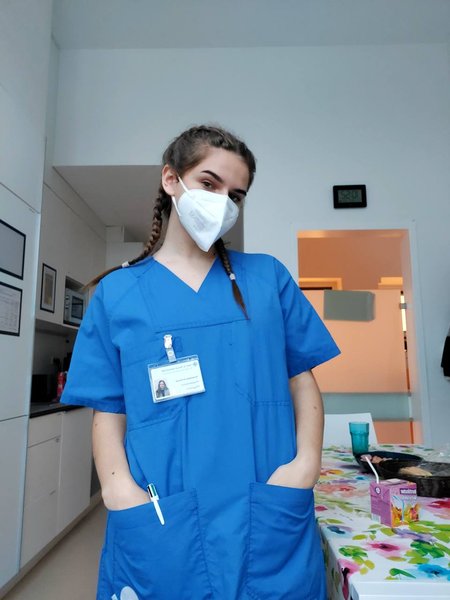 Медсестра Анастасия Колесник