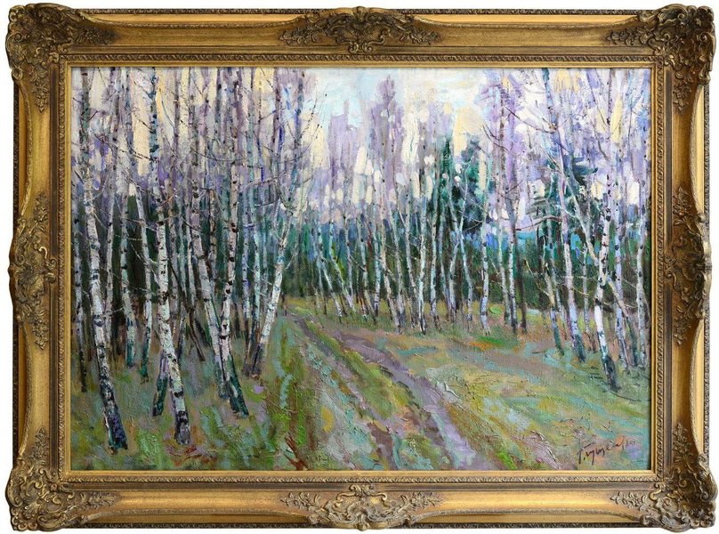 Полотно, олія