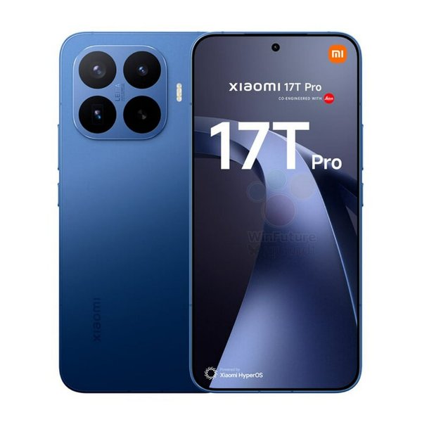 Синій смартфон Xiaomi 17T Pro