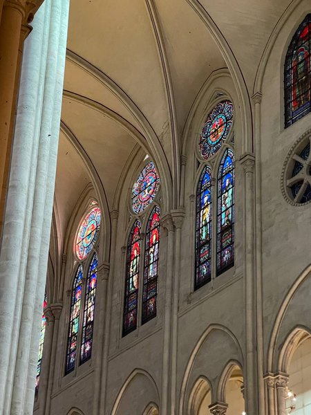 Собор Парижской Богоматери после пожара