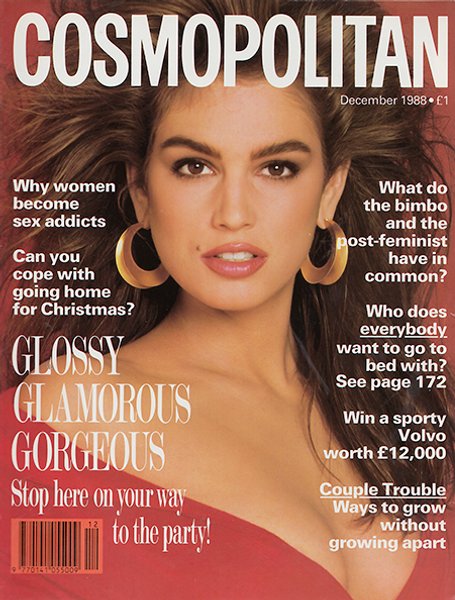 Синди Кроуфорд, модель, обложка журнала