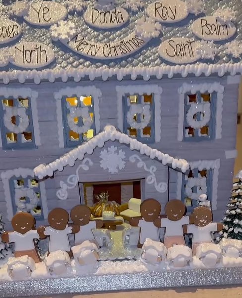 пряниковий будиночок Кім Кардаш'ян