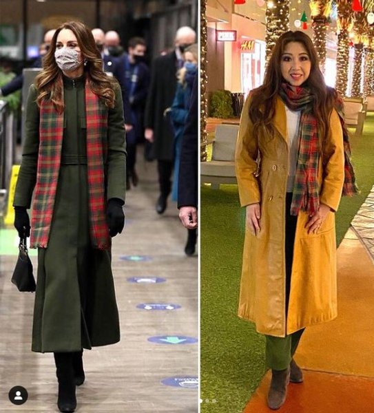 Кейт Миддлтон, Lady Janelle, копия