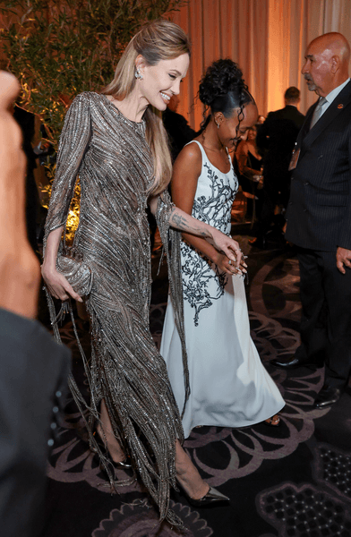 Анджелина Джоли с дочерью Захарой