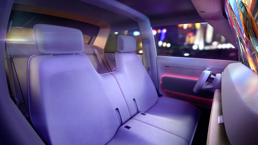 концепт Volkswagen, кинотеатр в машине, концепт, концепт Фольксваген