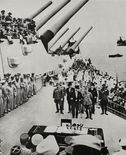 капітуляція Японії, лінкор USS Missouri, 2 вересня 1945 року