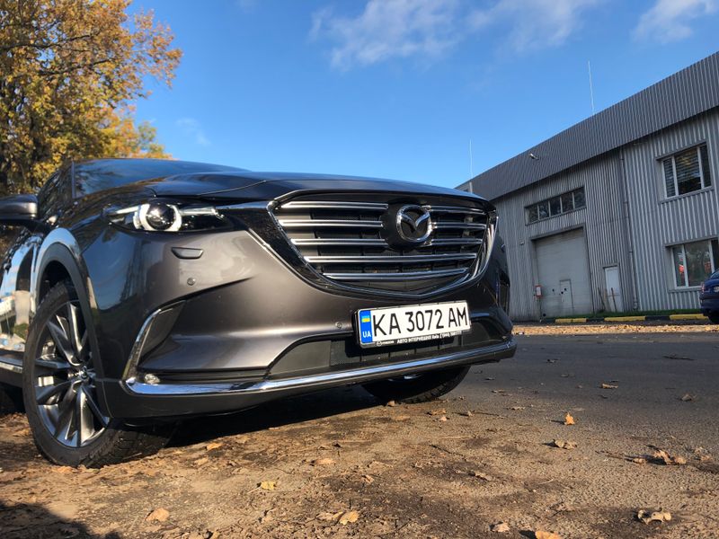 крыло mazda cx-9, бампер, решетка радиатора, фара, фото