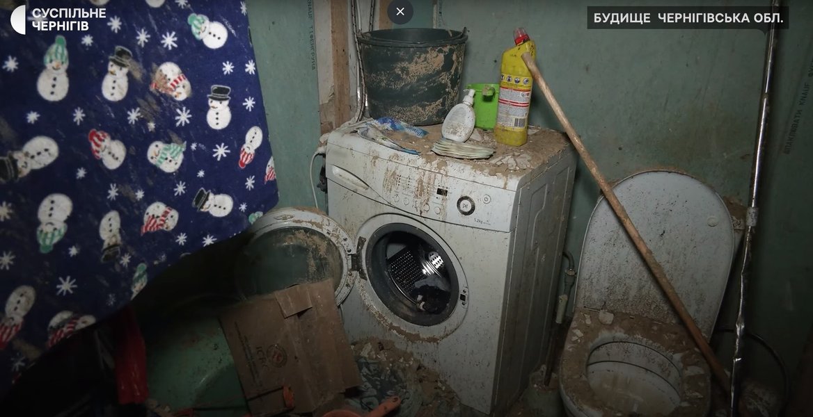 Пожар в Будищах — повреждена стиральная машина