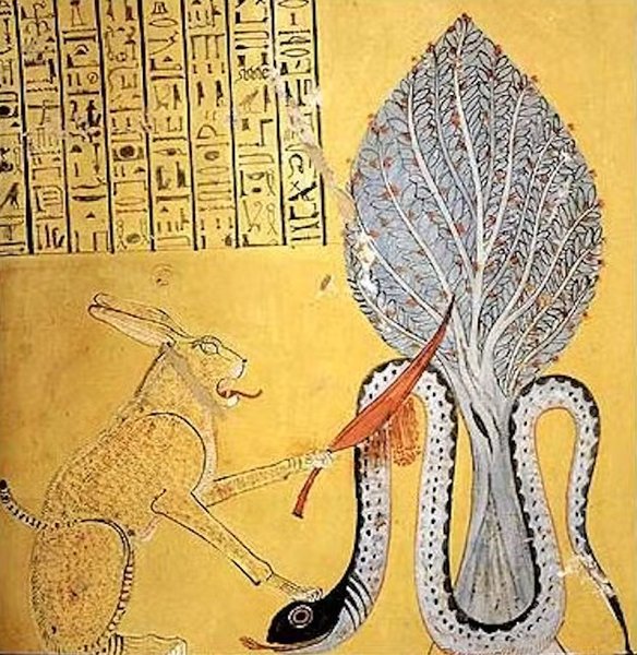 древний египет змеи рисунок