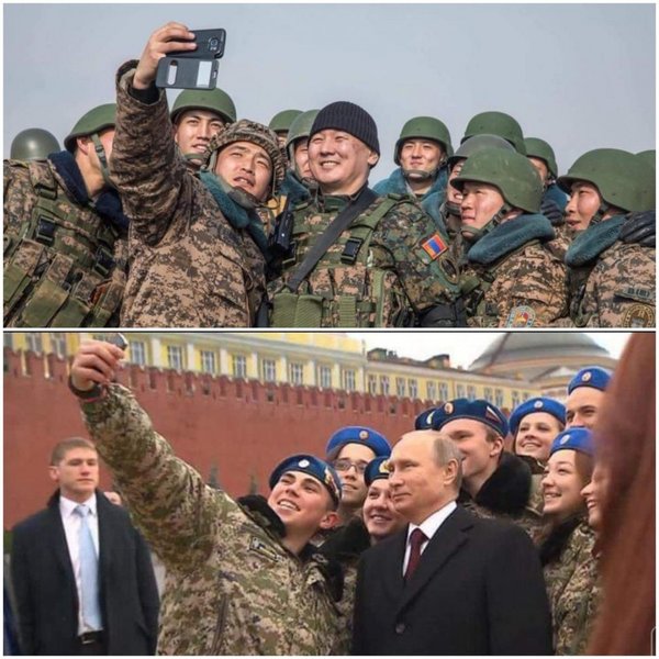 Ухнаагійн Хурелсух повторює за Володимиром Путіним перед виборами