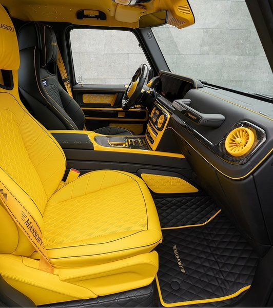 гелендваген мансорі салон, Mercedes G-Class, пікап Mercedes G-Class, Mercedes G-Class Mansory, тюнінг Гелендвагена