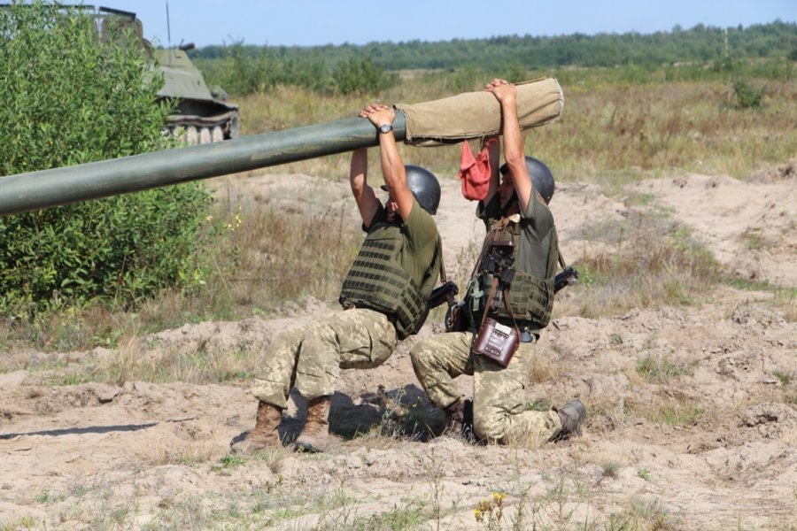 учения, стрельбы, ООС, ВСУ, Т-72, война, Россия