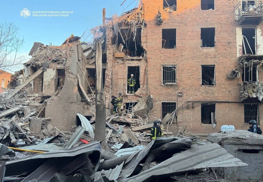 Наслідки атаки на Дніпро