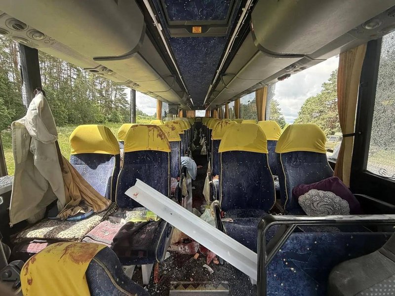 фото салону автобусу у Брянській області, 17 червня