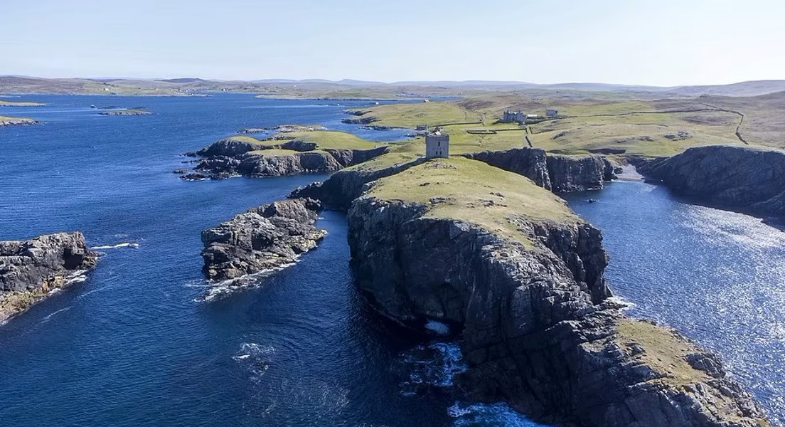 остров вайла, частный остров, продается остров, замок на острове, остров викингов