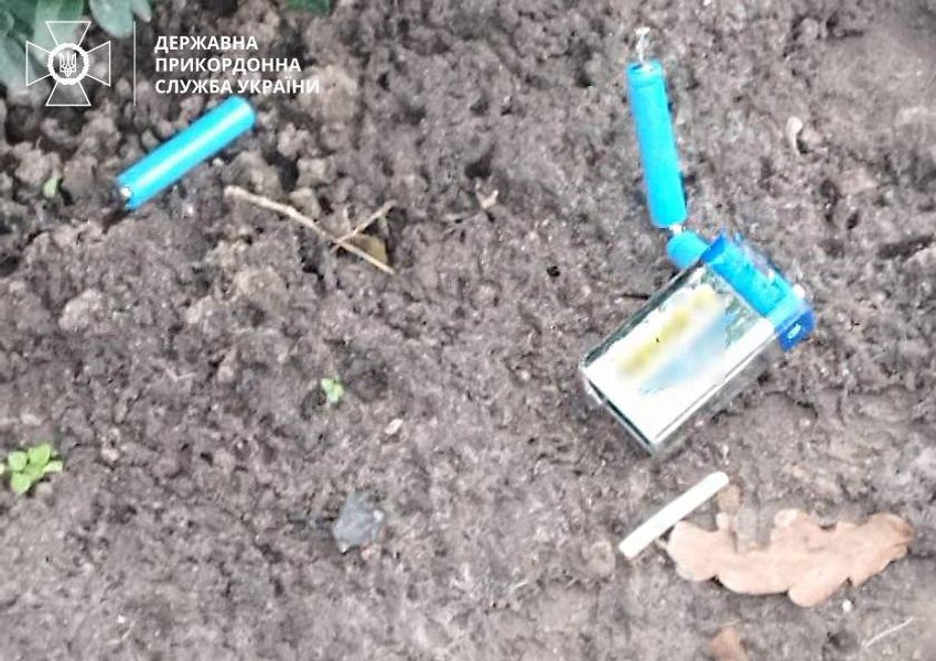 Остатки российского дрона под Запорожьем