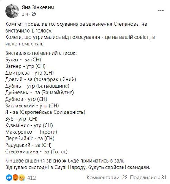 Максим Степанов, МОЗ, увольнение Степанова, отставка Степанова, комитет Рады