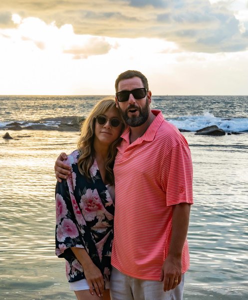 Адам Сэндлер и Дженнифер Энистон