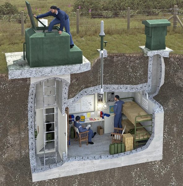 ядерный бункер замок Великобритания