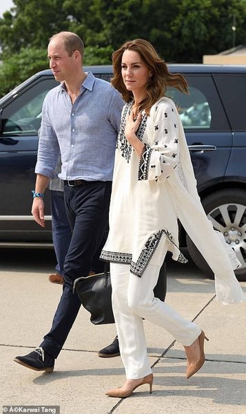 Герцоги Кембриджські Пакистан