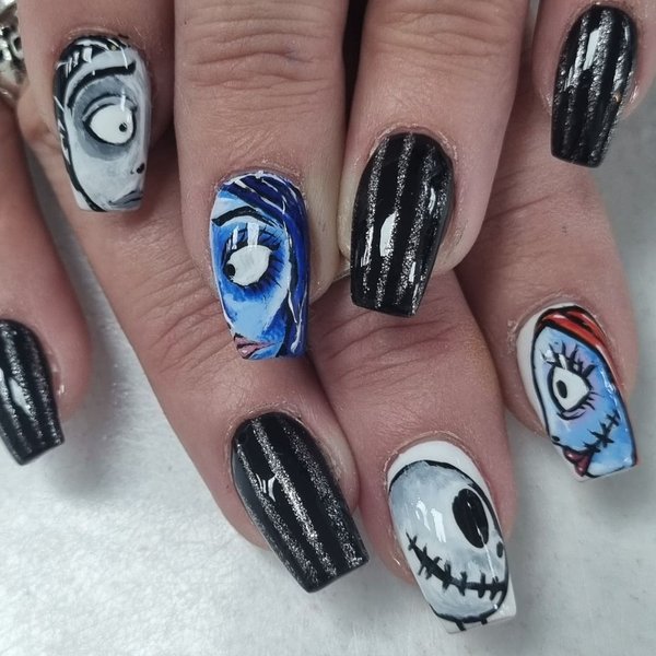 Тренди манікюру Геловіну 2021 — страшний нейл-арт