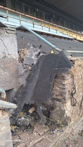 Стадион Спартак в Киеве после атаки