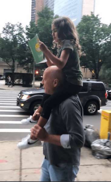 Брюс Вілліс з донькою