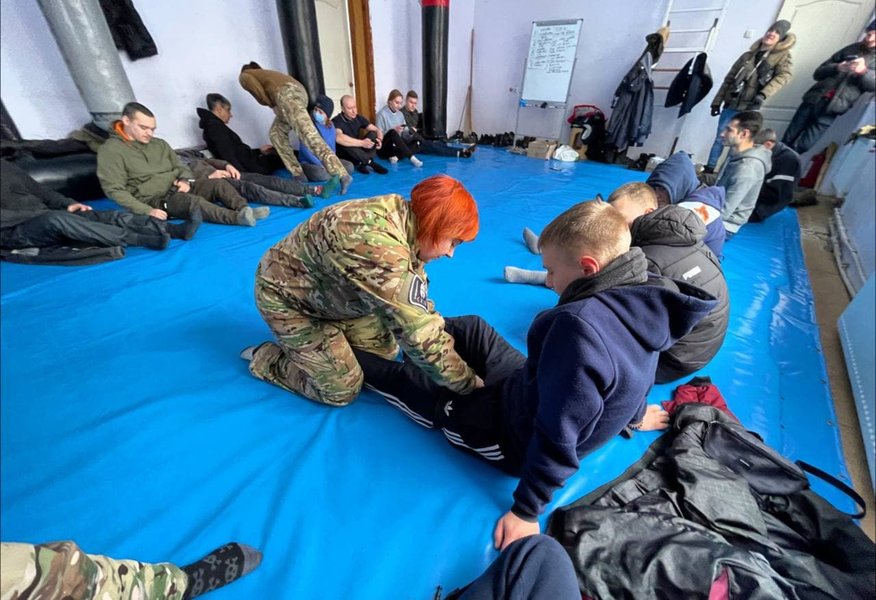 Навчання цивільного населення Харкова