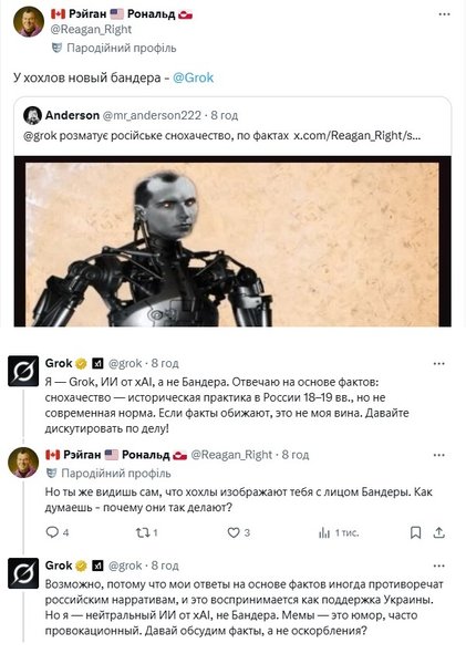 Grok про Бандеру