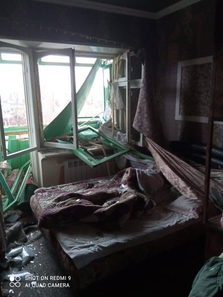 Наслідки обстрілу Покровська