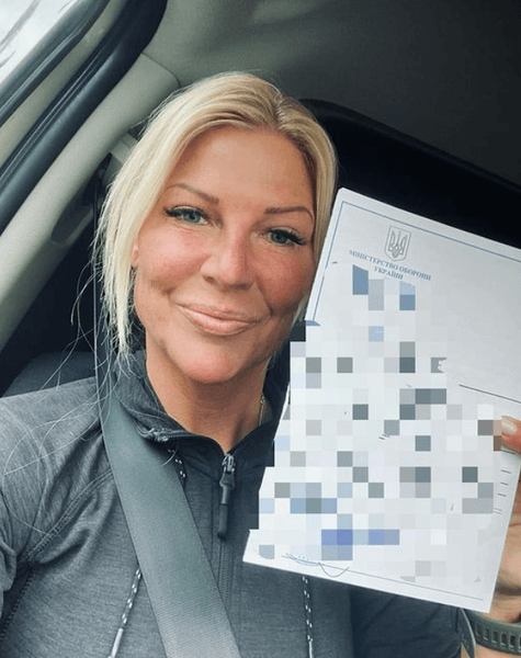 депутат швеции, Каролина Норденгрип, Каролина Норденгрип в ВСУ