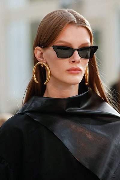 Очки кошачьи глаза 2021, тренды очков, оправы, мода на очки