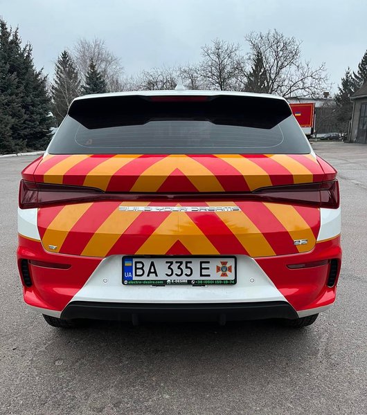 BYD E2, Электромобиль ГСЧС, авто ГСЧС, оперативно-спасательная служба, электромобиль BYD