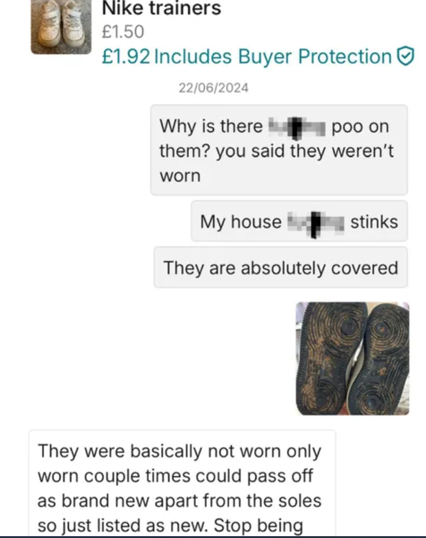 Покупка обуви в интернете, курьезный инцидент, почему стоит просить дополнительные фото покупок, скандал