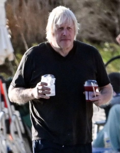 Джонсон на отдыхе