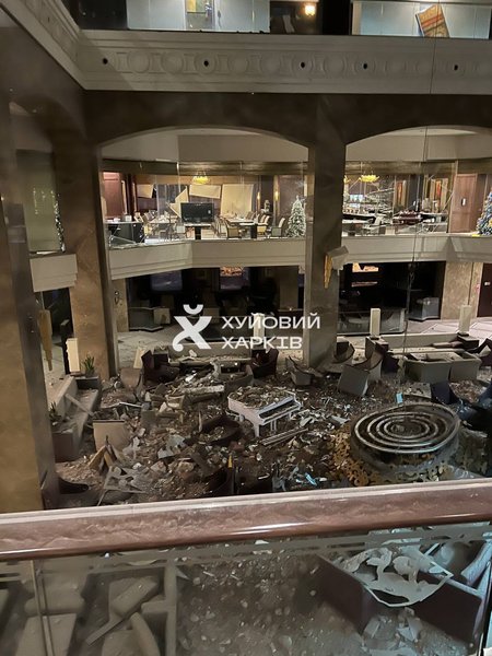 обстріл центра харкова