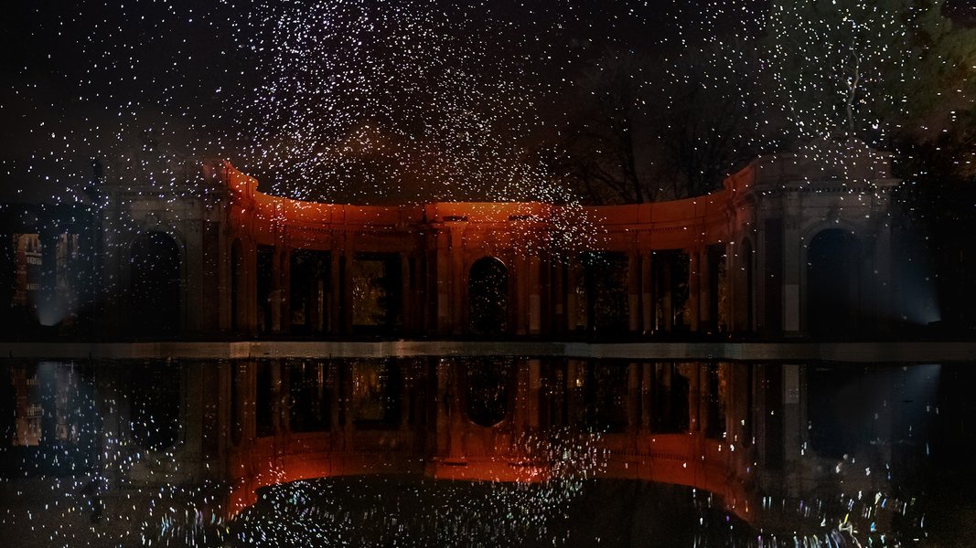 Бесшумный фейерверк, spark, салют