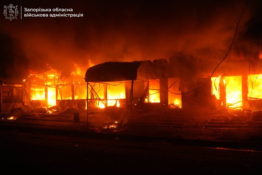 Последствия удара РФ по Запорожью 20 ноября