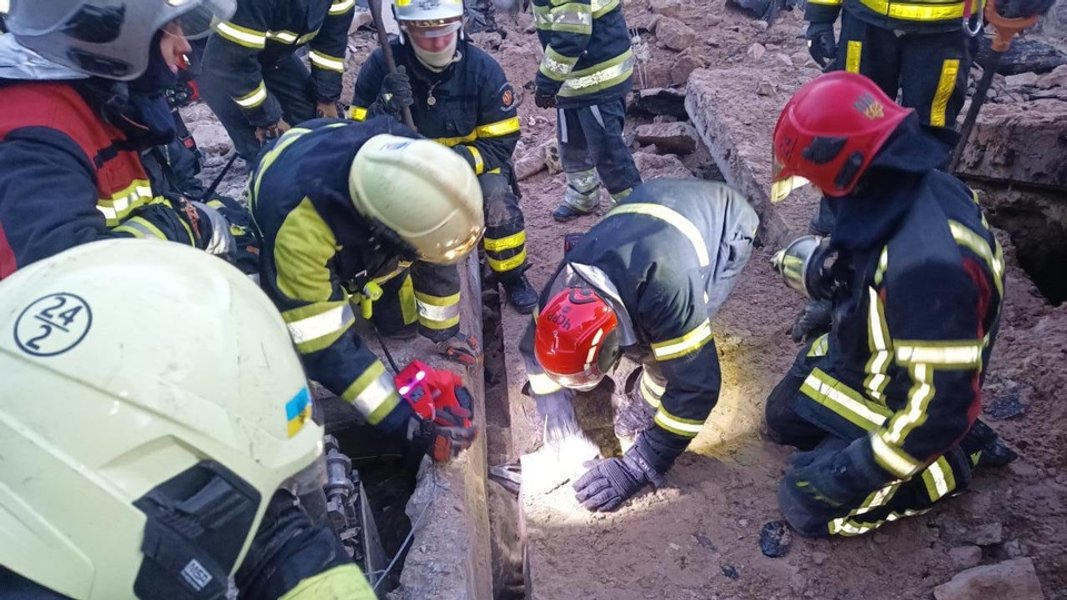 Взрыв на заводе в Киеве
