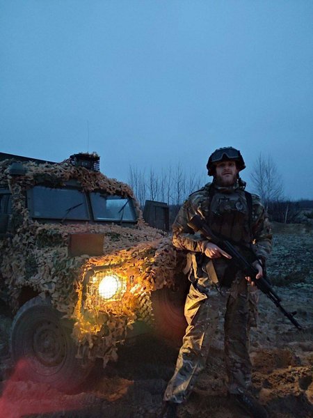 Артем "Ронін" Жигадло, військовий, український боєць