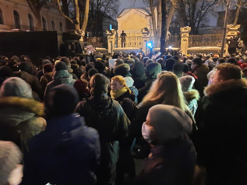 стерненко, оп, акция, киев