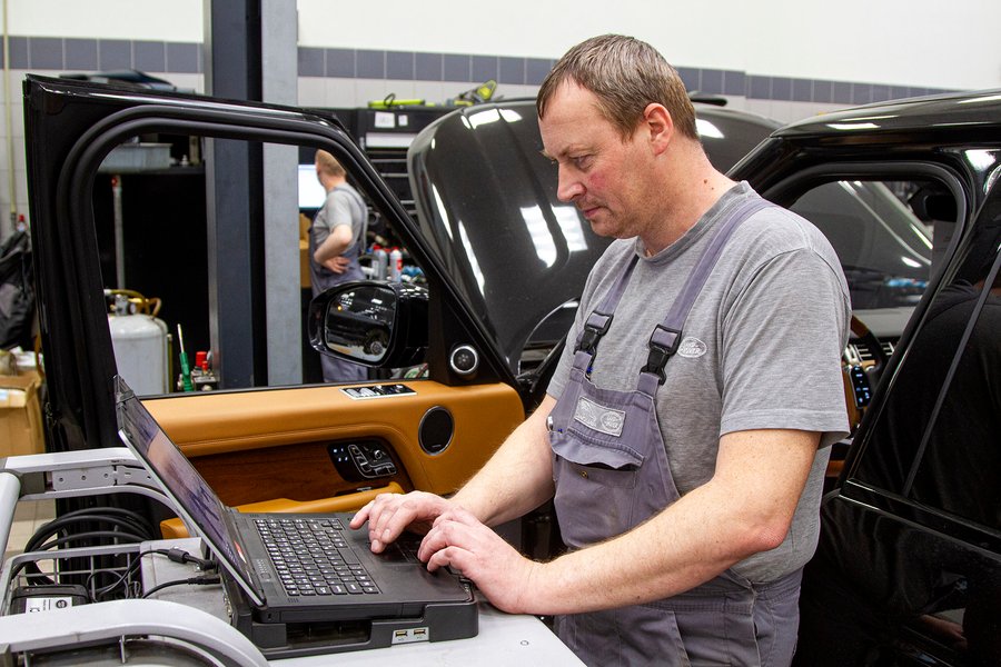 диагностика Jaguar Land Rover, официальный сервис Jaguar Land Rover
