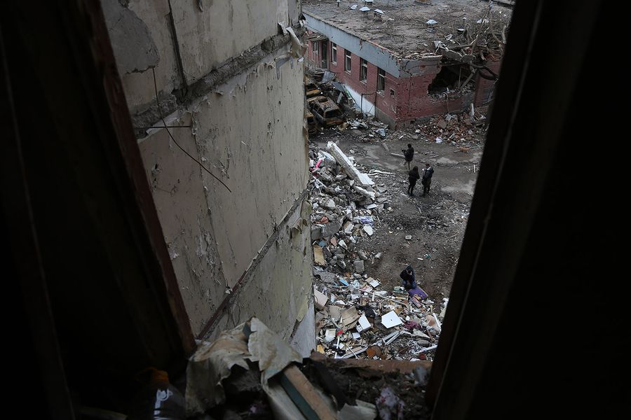 Разрушения в Чернигове: жилые дома после обстрелов