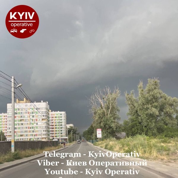 потоп, потоп в Киеве, буря в Киеве, ливни в Киеве