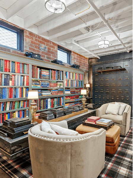 Библиотека и зал для чтения