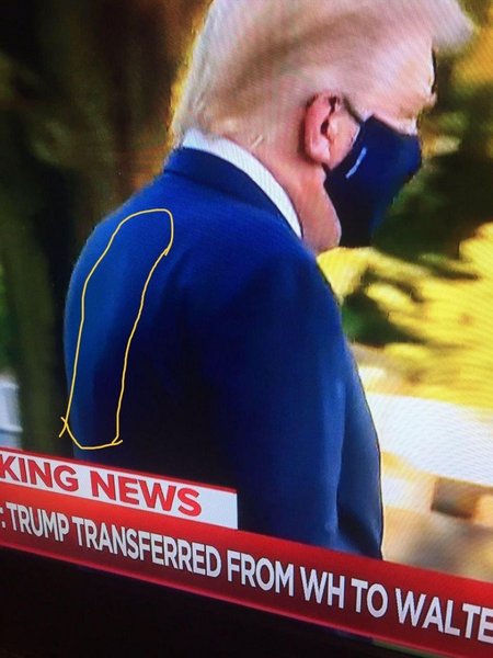 трамп, кислород, ковид