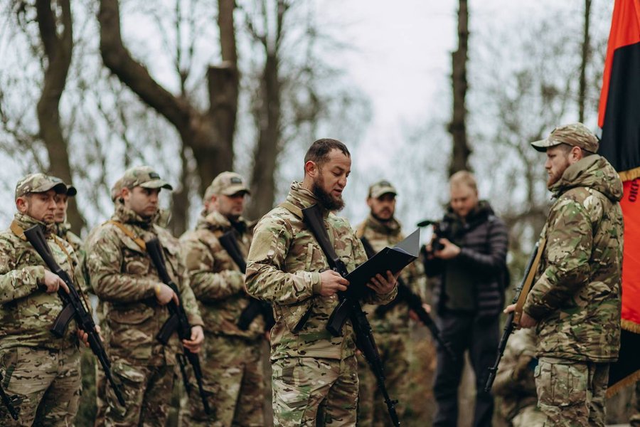 Годовщина смерти, Дмитрий Коцюбайло, Волки Да Винчи, Герой Украины, война РФ против Украины, присяга добровольцев